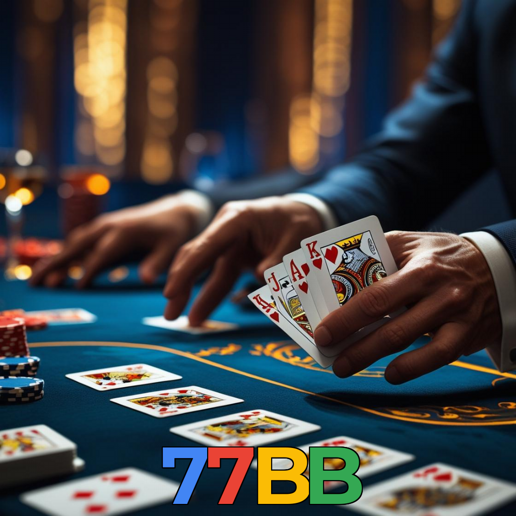 77BB：Sinta a emoção do poker online! Mostre que você é o mestre das cartas!