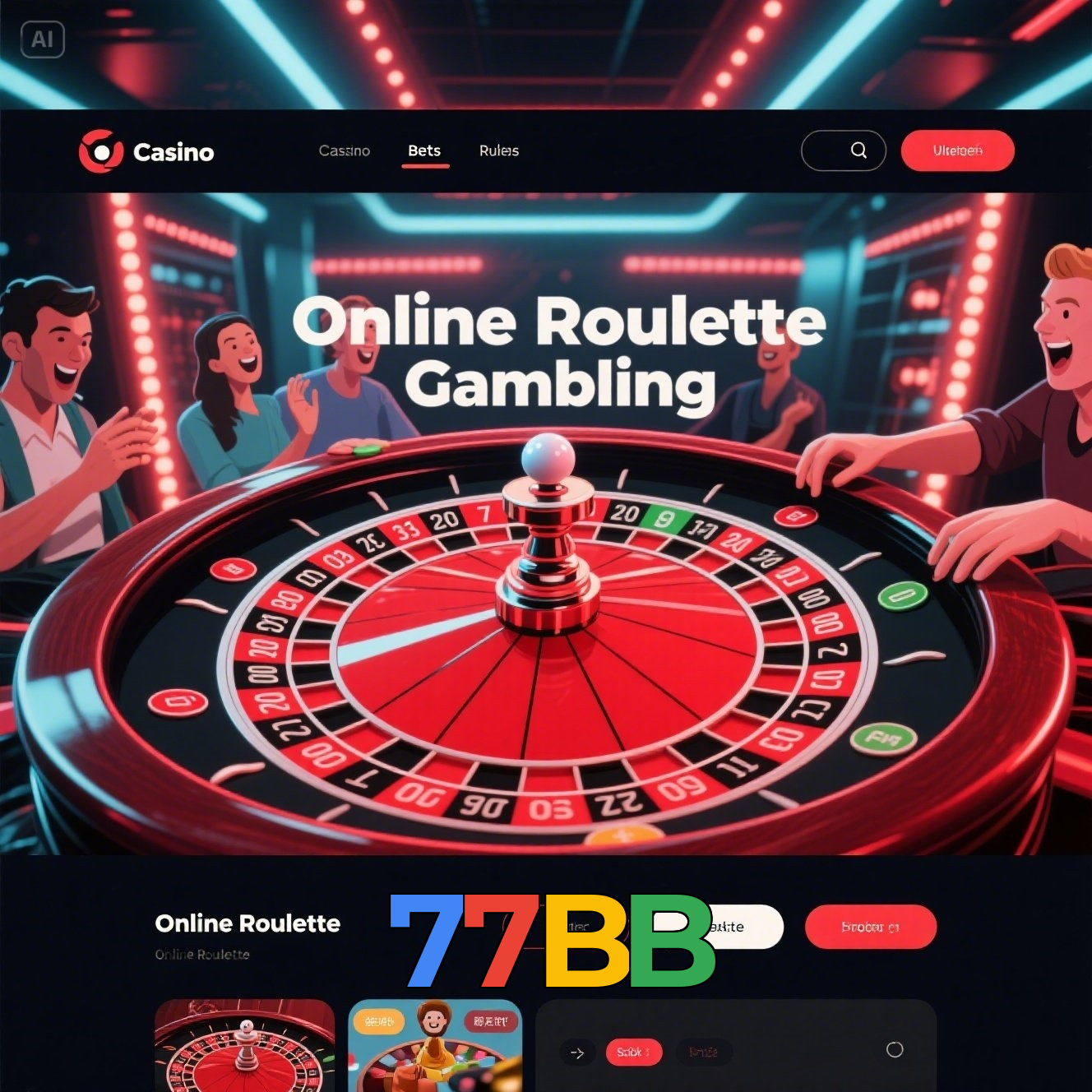 77BB：Ganhe prêmios em roleta e aposte no futebol com confiança no nosso cassino!